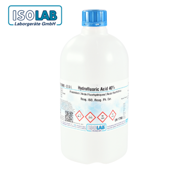 ISOLAB 932.106.2500 Hydrochloric acid fuming 37% ACS Reagent, Reag. ISO, Reag. Ph. Eur 2.5 L