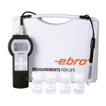 Ebro pHt 830 Set 1 Gıda pH Metresi  Epoksi Elektrot  İle