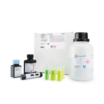 Merck 114897 Chlorine Test Method: photometric 2.5 - 250 mg/l Cl⁻ Spectroquant® 100 tests / Fibre case