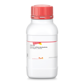 Sigma-Aldrich 403008 Sodium sulfate decahydrate ACS reagent, ≥99.0% 500 gr