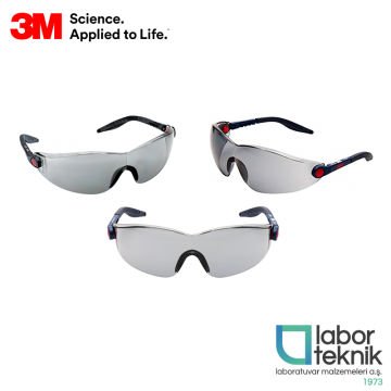3M™ 2741 Konfor Serisi Koruyucu Güvenlik Gözlüğü AS/AF Lens (Gri)