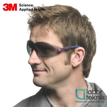 3M™ 2741 Konfor Serisi Koruyucu Güvenlik Gözlüğü AS/AF Lens (Gri)