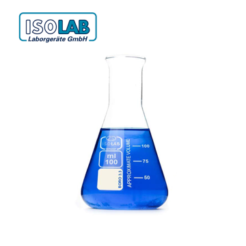 ISOLAB Erlen - Cam - Orta Boyun - 100 mL / 1 Adet