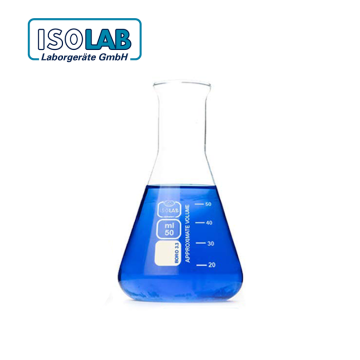 ISOLAB Erlen - Cam - Orta Boyun - 50 mL / 1 Adet