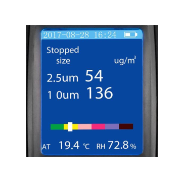PCE MPC 10 Hava Ölçüm Cihazı (Partikül Ölçüm Cihazı) 2.5 µm...10 µm / 0... 50 °C / 0... 100% n.o.