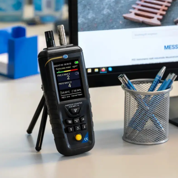 PCE MPC 15 Hava Ölçüm Cihazı (Partikül Ölçüm Cihazı) 0.3 µm... 2.5 µm / -10... 60 °C / 0... 100% n.o.