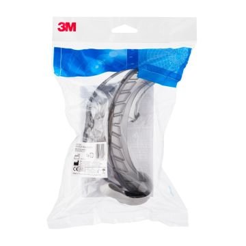 3M™ 2890SA İş Güvenliği Koruyucu Gözlük Sızdırmaz, Buğu Önleyici, Şeffaf Asetat Lens