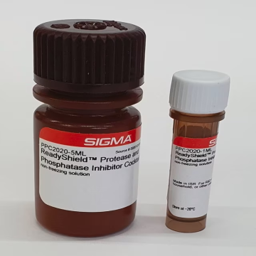 Sigma-Aldrich PPC202 ReadyShield® Protease and Phosphatase Inhibitor Cocktail non-freezing solution 1 mL