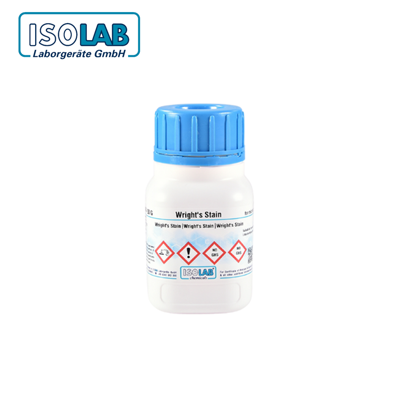 ISOLAB 986.D01.0050 Wright'S Stain for Microscopical Staining CAS No.: 68988-92-1 50 gr Plastik Şişe
