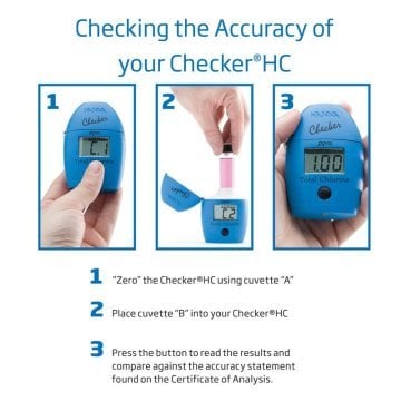 HI705-11 Silica Low Range Checker® Hc Calibration Set