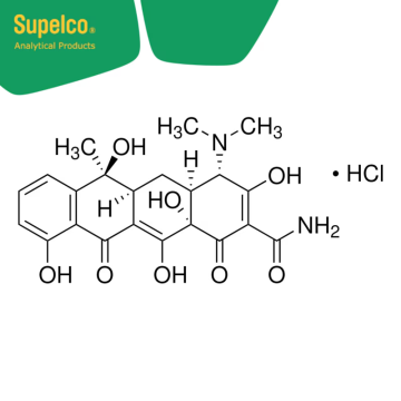 Sigma-Aldrich 31741 Tetracycline hydrochloride VETRANAL®, analytical standard CAS No.: 64-75-5 250 mg