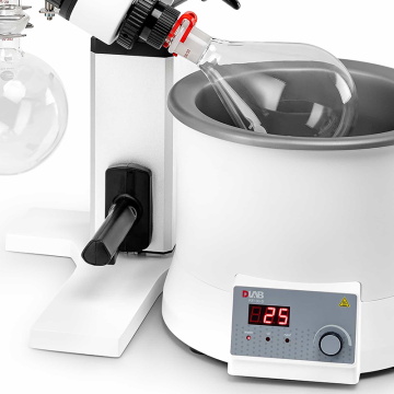 DLAB RE100-S Rotary Evaporatör Vertikal 20... 200 rpm / 180 °C  Manuel Lift