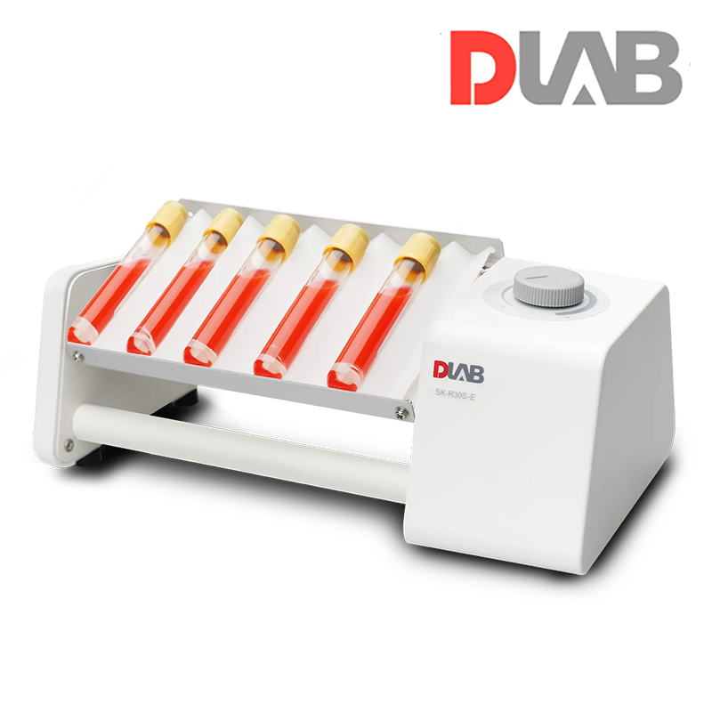 DLAB SK-R30S-E Tüp Karıştırıcı 10 X 5-10 mL Kan Tüpleri veya 4 X 50 mL Tüpler için