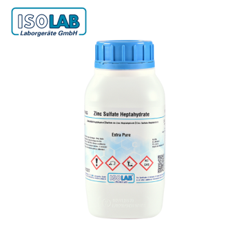 ISOLAB 996.036.1000 Zinc Sulfate Heptahydrate for Analysis ACS, ISO, Reag. Ph Eur CAS No.: 7446-20-0 1 kg GTIP 2833.29.20.30.00