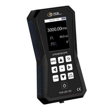 PCE LES 103 Takometre/Stroboskop 60… 300000 FPM