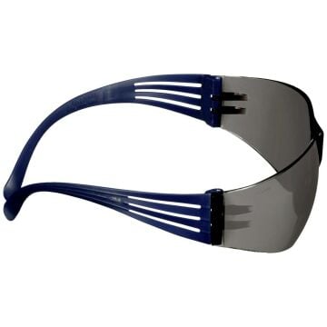 3M™ SecureFit™ 102 Koruyucu Gözlük, Çizilmeye Dirençli, Buğu Önleyici, Gri Polikarbon AS/AF Lens