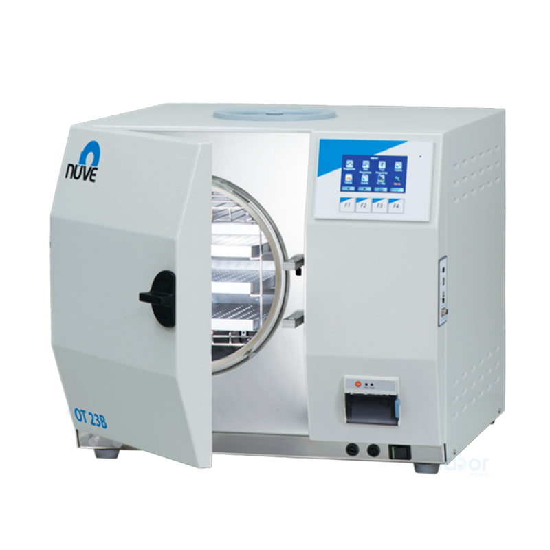 Nüve OT 32VS S Sınıfı Masaüstü Buharlı Sterilizatör (Otoklav) 121... 134 ºC / 32 Litre