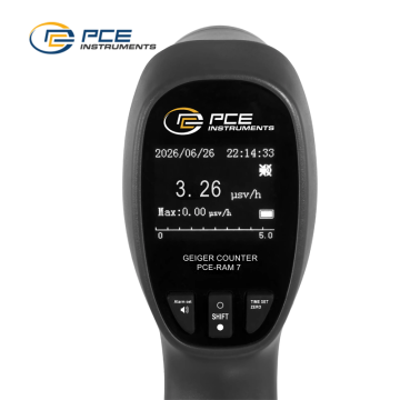 PCE RAM 7 Radyasyon Ölçer Gama, Beta ve X-Işınları Radyasyonu Ölçer