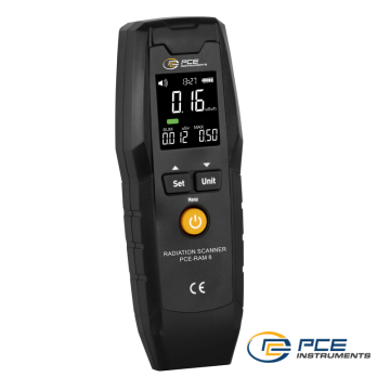 PCE RAM 8 Radyasyon Ölçer Gama, Beta ve X-Işınları Radyasyonu Ölçer 0.01... 9999 µSv/h