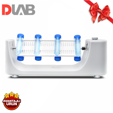 DLAB MX-RL-E Tüp Döndürücü Rotatör  0... 80 rpm