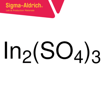 Sigma-Aldrich 57151 Indium(III) sulfate anhydrous, ≥98.0% (T) CAS No.: 13464-82-9 10 gr