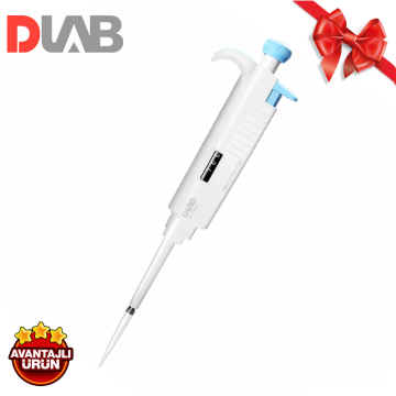DLAB MicroPette Plus Ayarlanabilir Otomatik Pipet  0.1-2.5 μL Tamamı Otoklavlanabilir