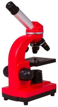 BRESSER Junior Biolux SEL 40–1600x Mikroskop Kırmızı