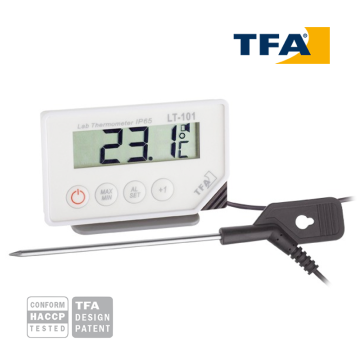 TFA 30.1033 LT 101 Batırma Tip Termometre -40 °C... +200 °C HACCP'ye Uygun Onaylı