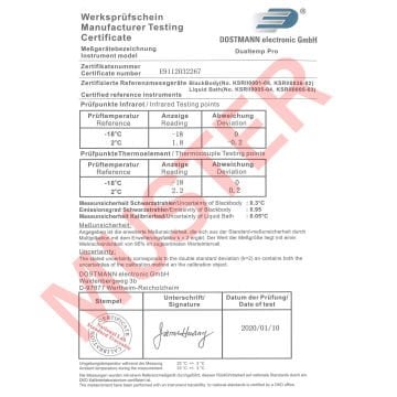 TFA 31.1119.K Çift Yönlü Batırma ve Infrared Termometre