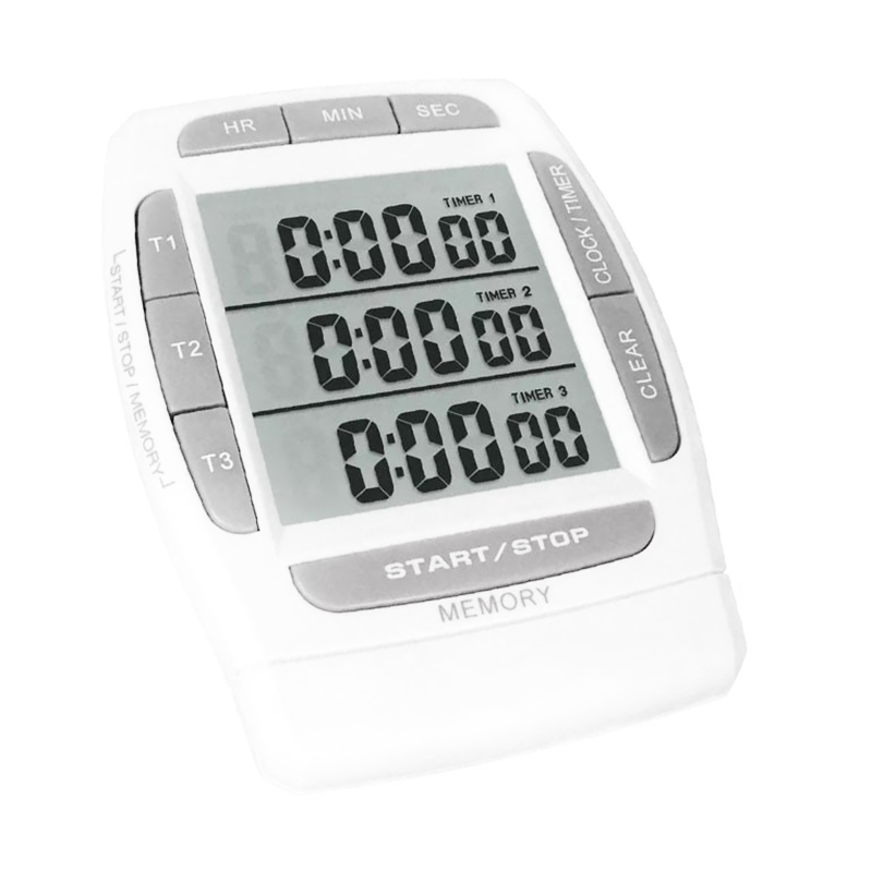GE 300 Dijital 3 Ekranlı İleri-Geri Sayıcı / Timer 19 saat 59 dakika 59 saniye
