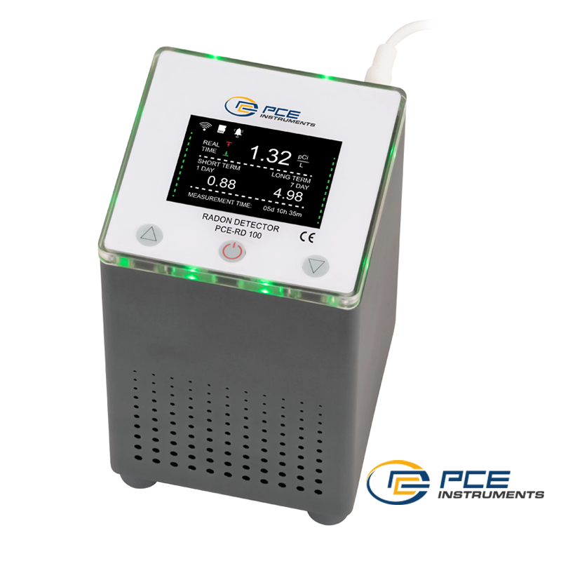 PCE RD 100 Radon Gazı Ölçer 0,1... 99,9 pCi/L