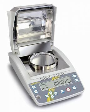 KERN DBS 60-3 Nem Tayin Cihazı 60 gr / 0.001 gr / 200 °C Halojen Lambalı