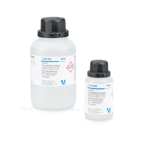 Merck 119786 Copper Standard Solution  Traceable To Srm From Nıst Cu(No₃)₂ İn Hno₃ 0.5 Mol/L 1000 Mg/L Cu Certipur®  500 ml