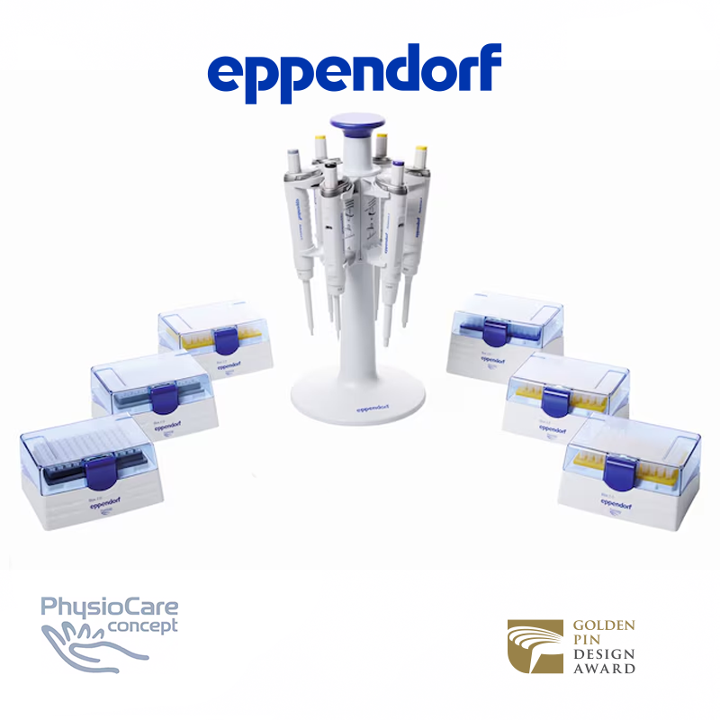 Eppendorf Reference® 2 Otomatik Pipet SET1  0.1 – 2.5 µL, 0,5 – 10 µL, 2 – 20 µL (sarı), 10 – 100 µL, 20 – 200 µL, 100 – 1.000 µL