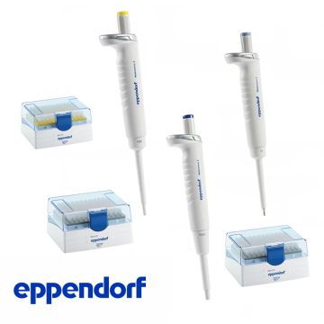 Eppendorf Reference® 2 Otomatik Pipet SET1  0.5 – 10 µL, 10 – 100 µL, 100 – 1.000 µL