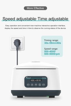 JOANLAB LC-400 Santrifüj 500... 4000 rpm / 1717g / 4 x 15 mL veya 8 x 2/5/10 mL