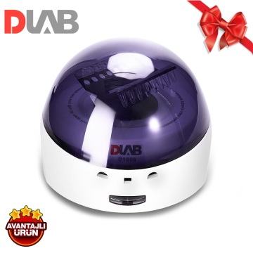 DLAB D1008 Mikro Santrifüj Mor (0.2 / 0.5 /1.5 / 2.0 mL X 8  / 7000 rpm)
