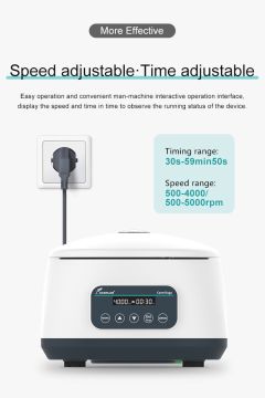JOANLAB LC-400P Santrifüj CGF, PRP, APRF, IPRF Programlı 500... 4000 rpm / 1717g / 4 x 15 mL veya 8 x 5/10 mL