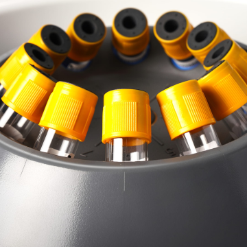 DLAB DM0412 Santrifüj SET1 8 x 15 mL veya 12 x 10 mL / 300... 4500 rpm A12-10P Rotor Dahildir