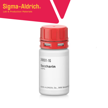 Sigma-Aldrich 240931 Saccharin ≥99% 50 gr