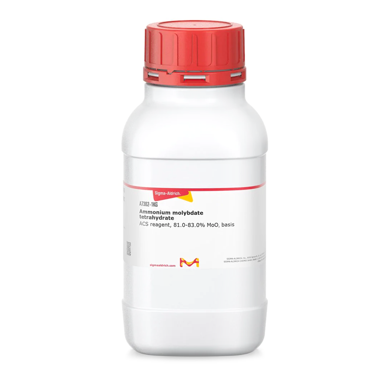 Sigma-Aldrich A7302 Ammonium molybdate tetrahydrate ACS reagent, 81.0-83.0% MoO3 basis 1 kg