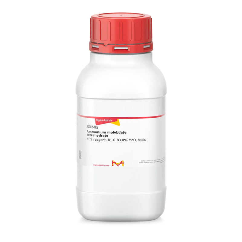 Sigma-Aldrich A7302 Ammonium molybdate tetrahydrate ACS reagent, 81.0-83.0% MoO3 basis 1 kg