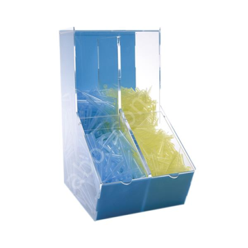 ISOLAB Dispenser Kutusu - Akrilik - İki Bölmeli