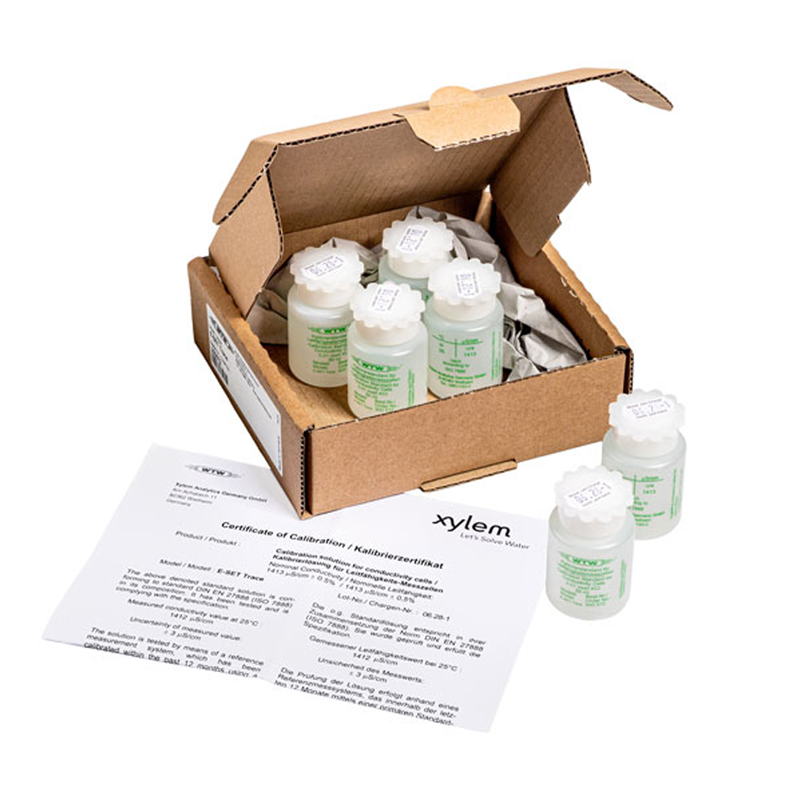 WTW E-Set Trace İletkenlik Kalibrasyon Sıvısı 0,01 mol/L KCl 25 °C'de 413 µ/cm 50 mL