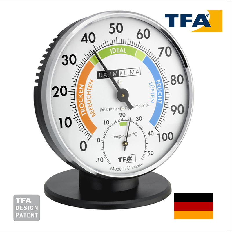 TFA 45.2033 Mekanik Termo Higrometre -10... +50 °C / 0%... 100% RH