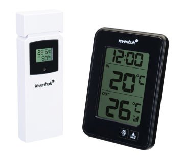 Levenhuk Wezzer BASE L50 Termometre İç Mekan: 0…+50 °C Dış mekan: -30…+60 °C