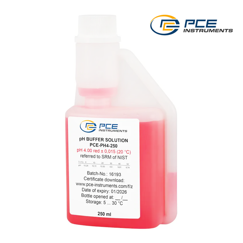 PCE pH 4 Kalibrasyon Sıvısı 4.01 pH / 250 mL