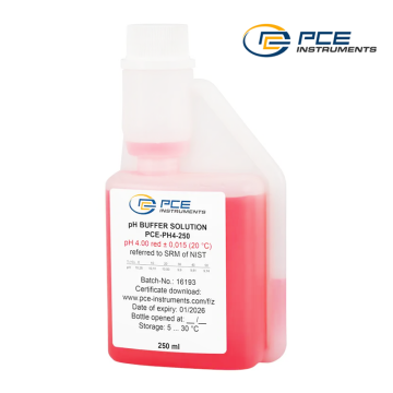 PCE pH 4 Kalibrasyon Sıvısı 4.01 pH / 250 mL