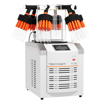 Teknosem TRST-2-2 Liyofilizatör cihazı 2,5 kg / 24 Saat Dokunmatik Ekranlı