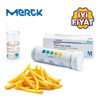 Merck 117046 Mquant™ | Kızartma Yağlarında Serbest Yağ Asitleri Tayin Kağıdı | 100 Test